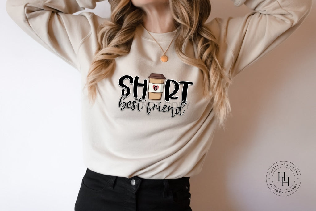 Tall/short Best Friend Graphic Tee Youth Small / Natural Sweatshirt Short Dtg