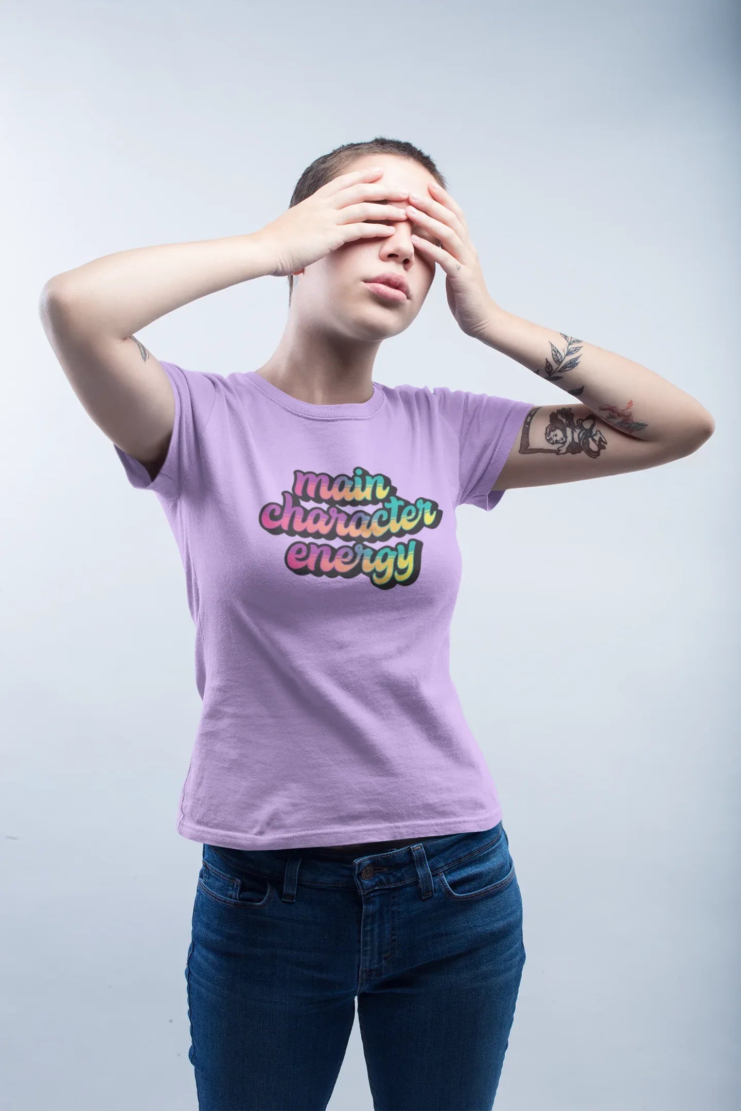 Main Character Energy Graphic Tee - Merch Girls