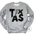 Texas Lightning Bolt Graphic Tee - Merch Girls