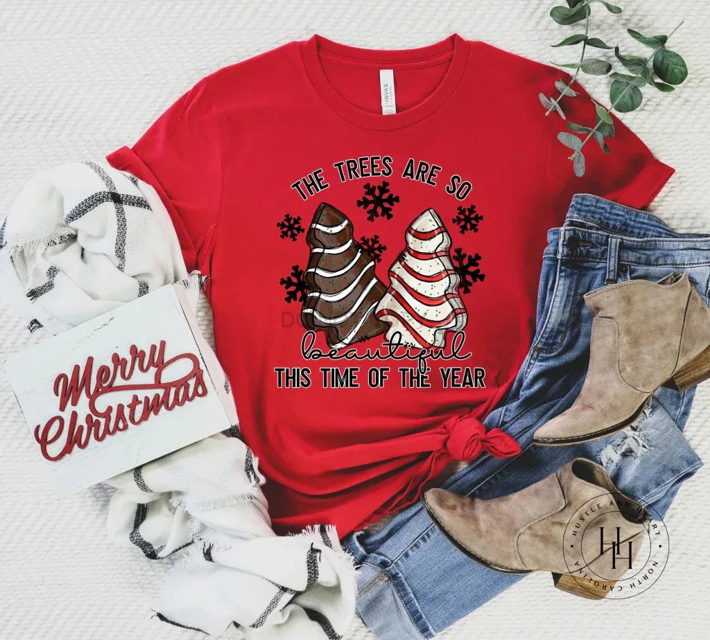 The Trees are so beautiful this time of the year Graphic Tee - Merch Girls