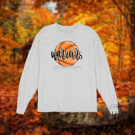 Basketball Team Name Long Sleeve - U-Z Shirt