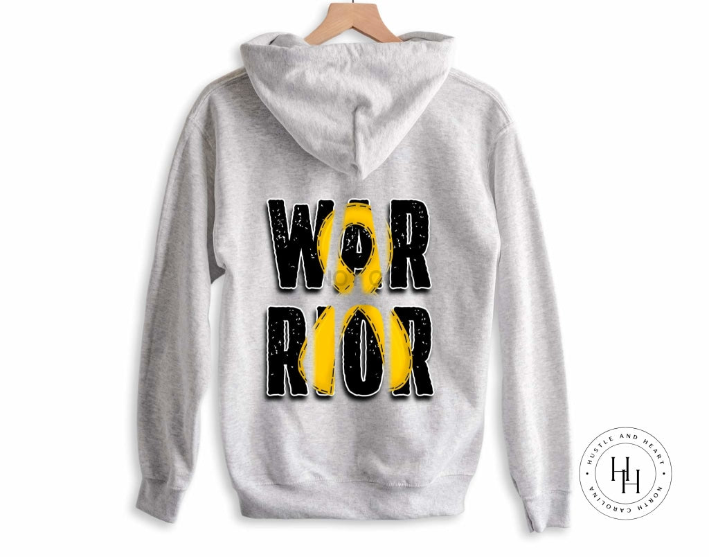 Warrior Awareness Hoodie Dtg Tee