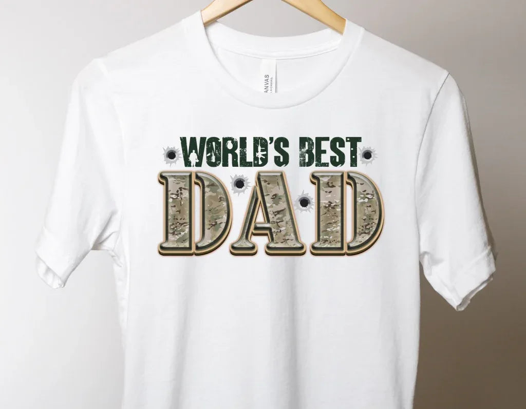 World's Best Dad Graphic Tee - Merch Girls